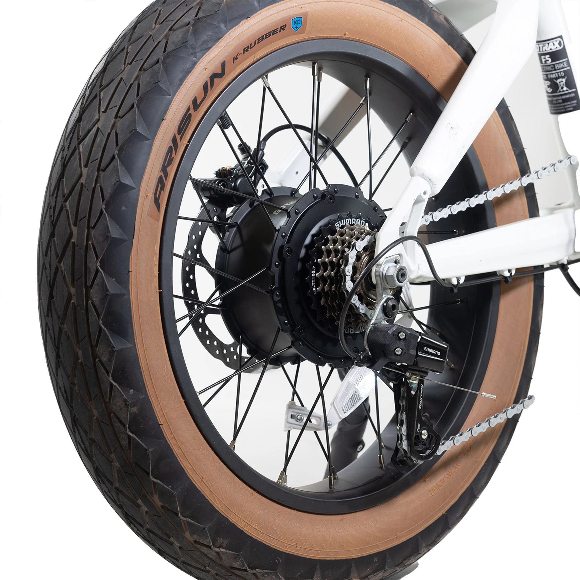 F5 Fat Tire Folding Electric Bike - Image 7